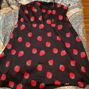 Shien Strawberry A line Dress